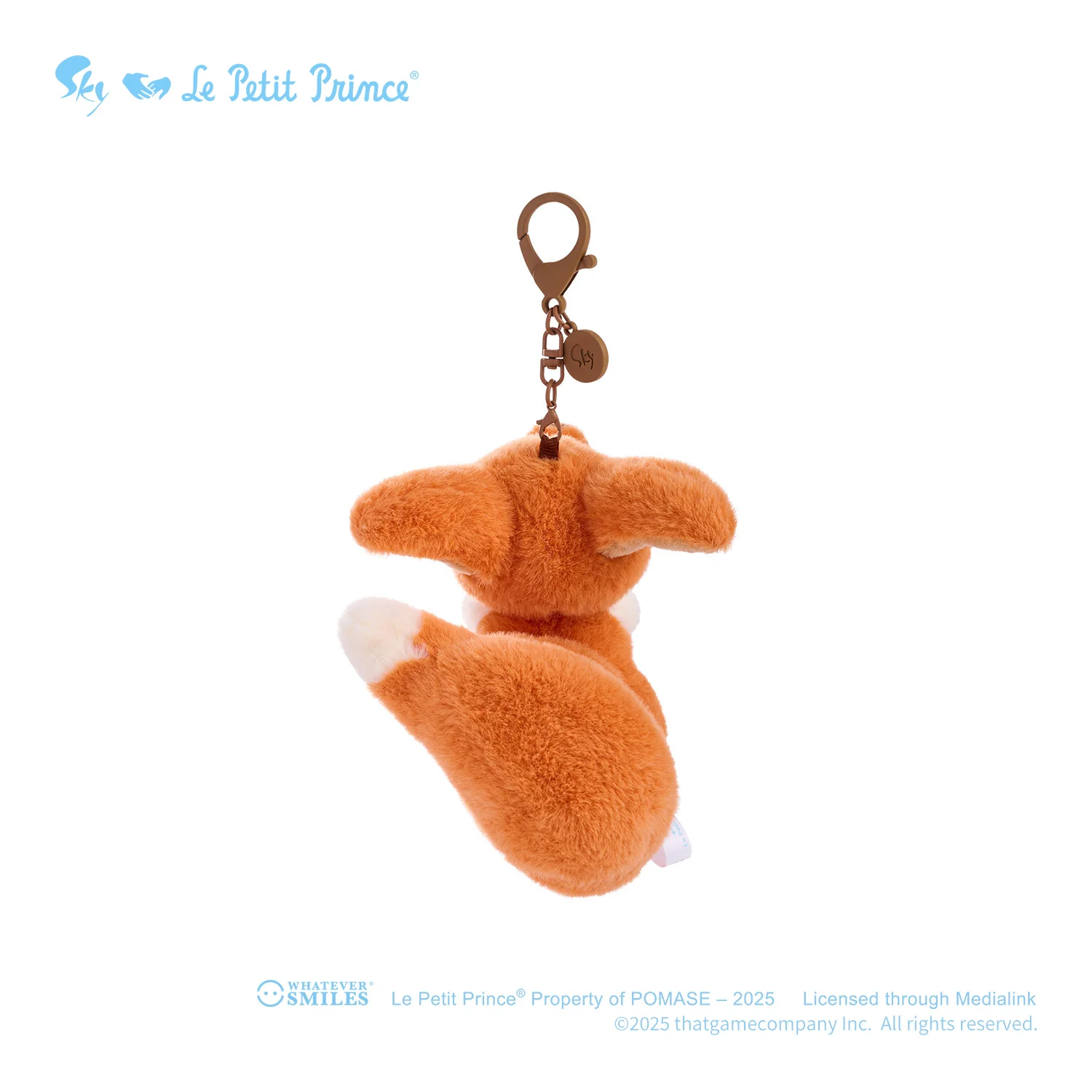 Sky x Le Petit Prince Plush Pin Keychain Charm - The Fox - Image 10