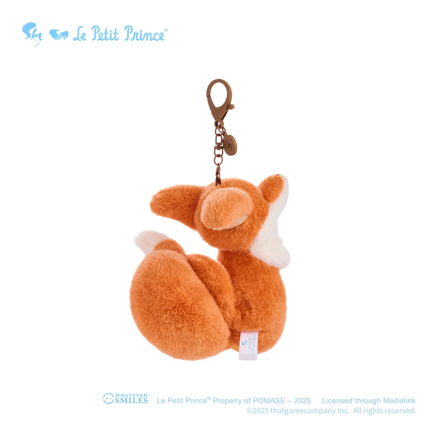 Sky x Le Petit Prince Plush Pin Keychain Charm - The Fox - Image 7
