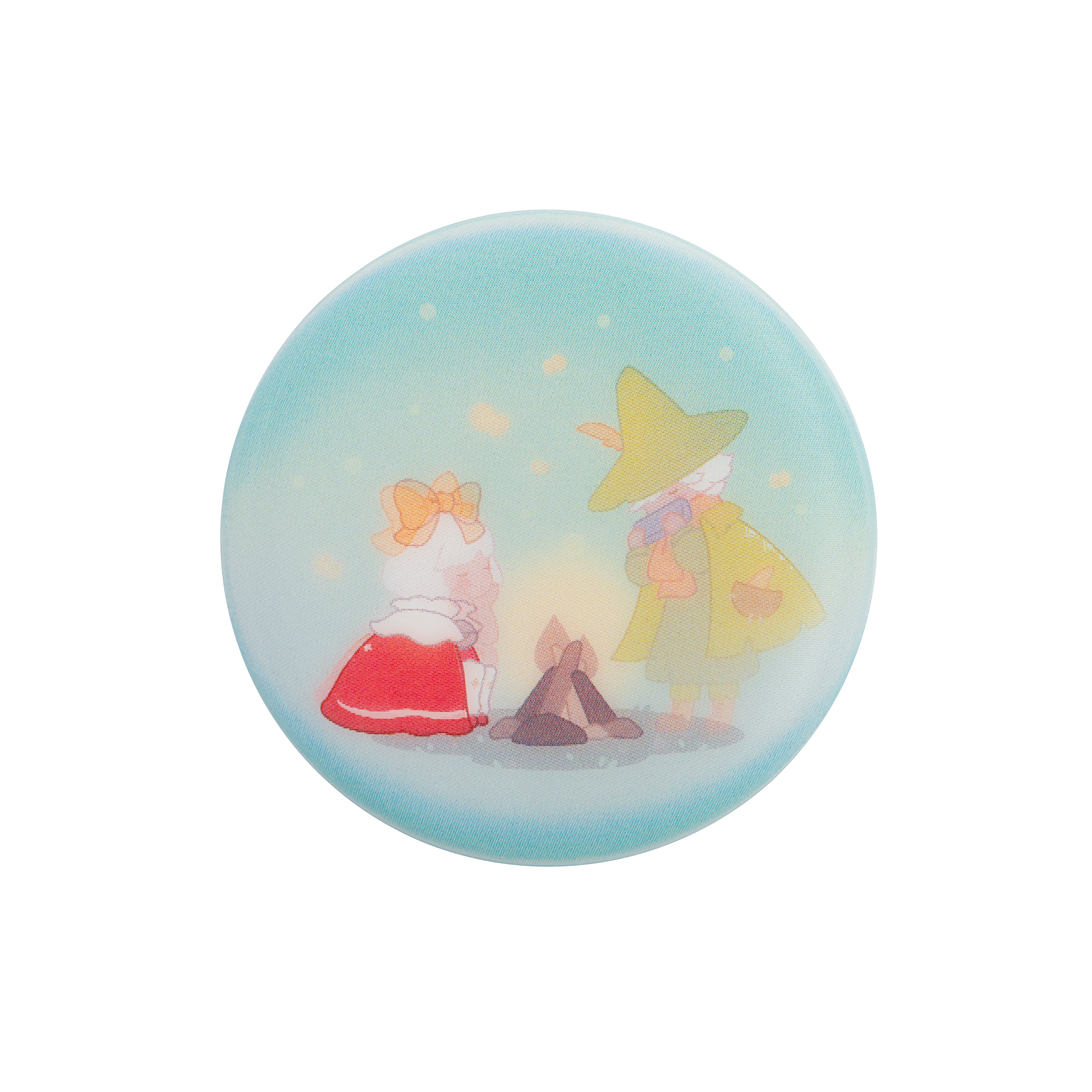 Sky x Moomin Lenticular Button Pin - Image 3