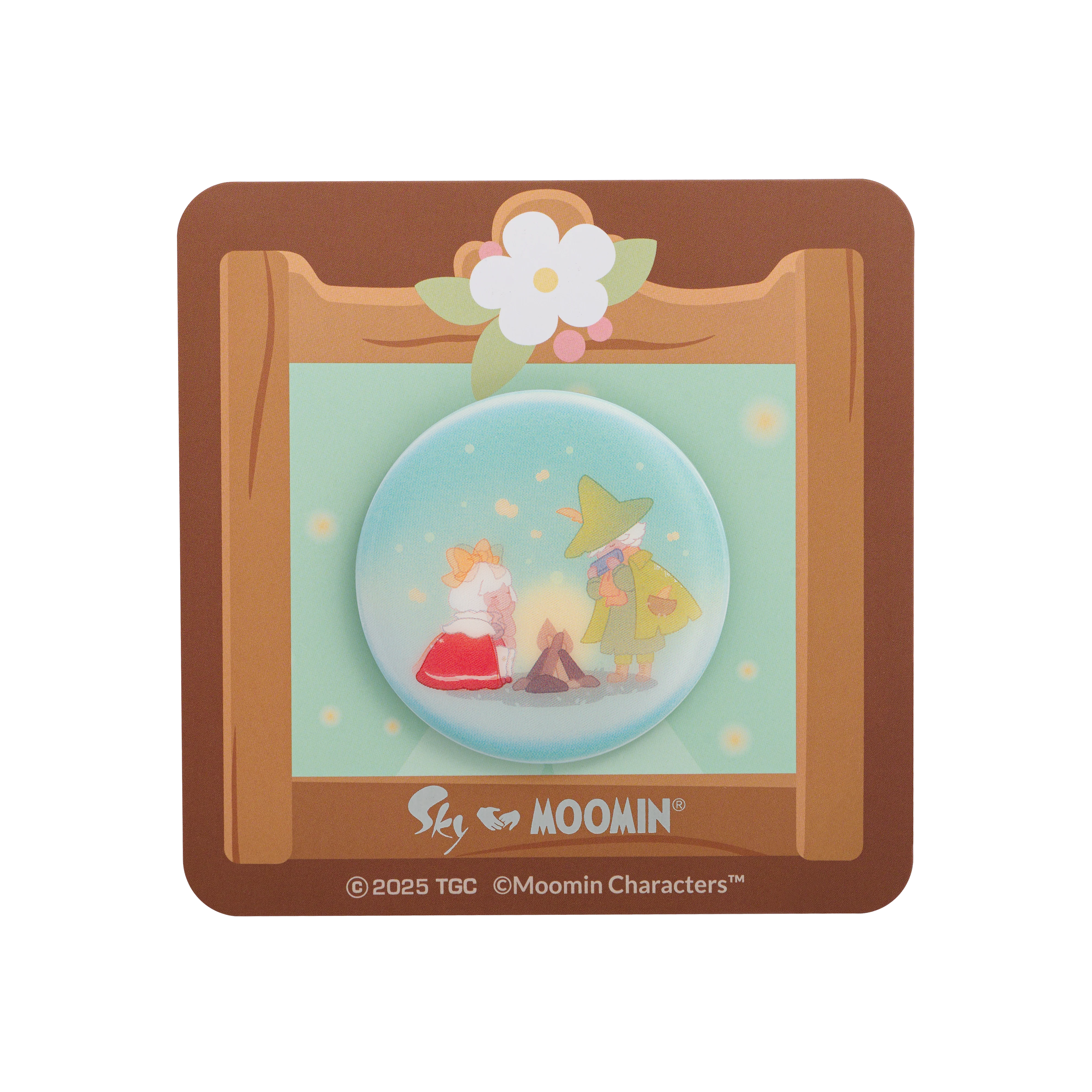 Sky x Moomin Lenticular Button Pin - Image 8