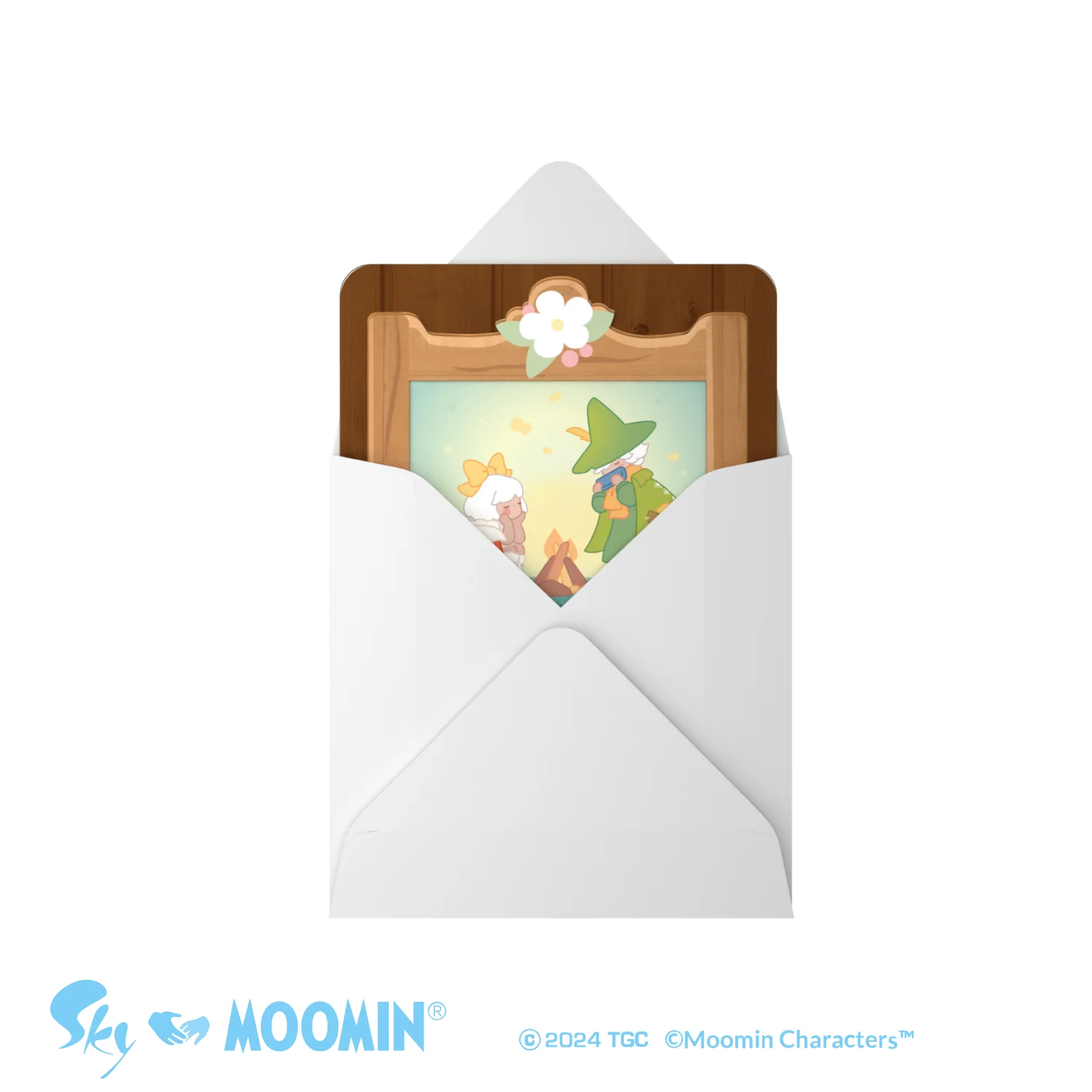 Sky x Moomin Photo Frame Postcard - Image 4