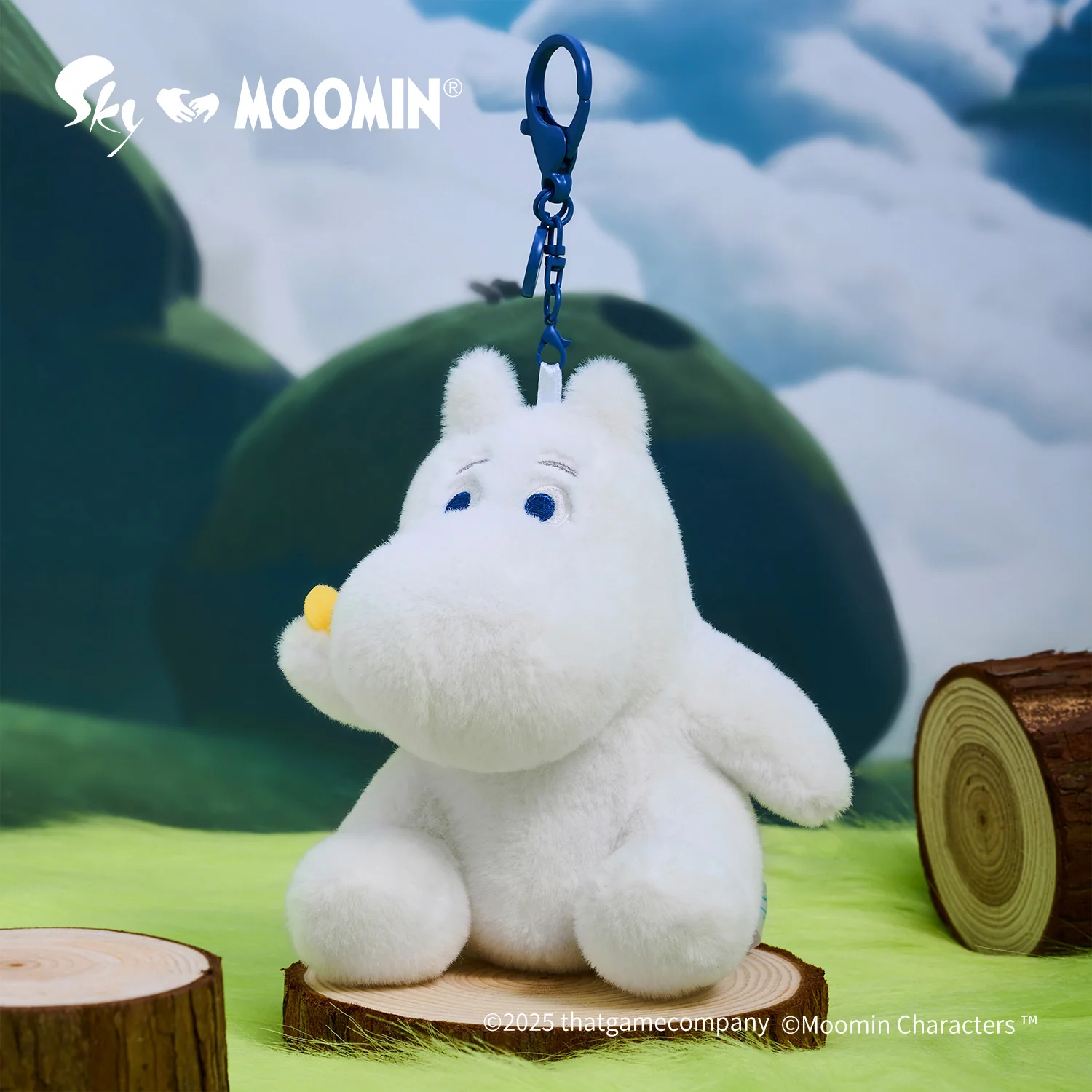 Sky x Moomin Plush Keychain Charm - Image 5