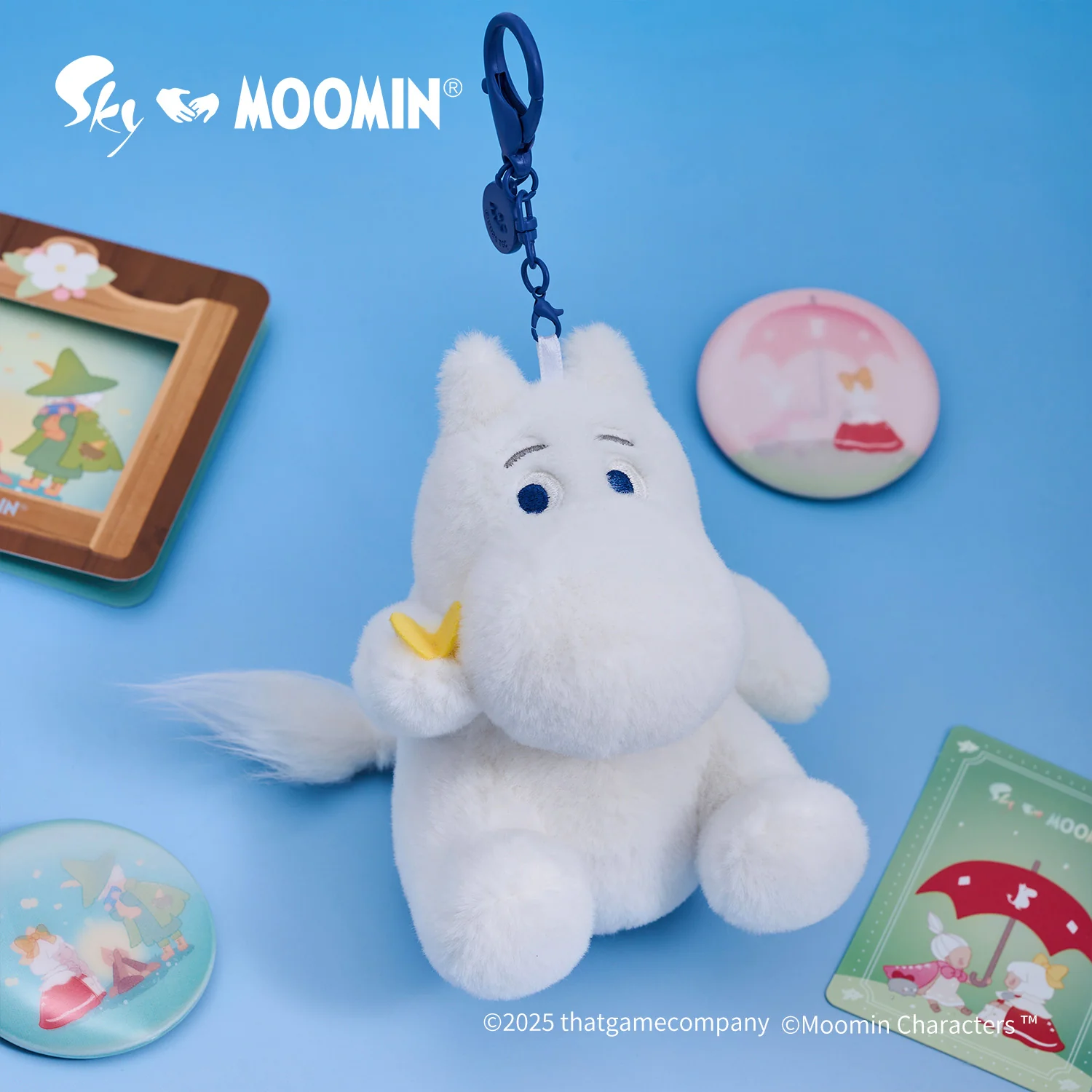 Sky x Moomin Plush Keychain Charm - Image 6